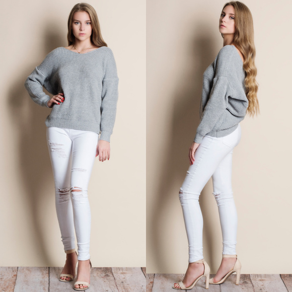 Twist Reversible Sweater - Picture 2 of 2